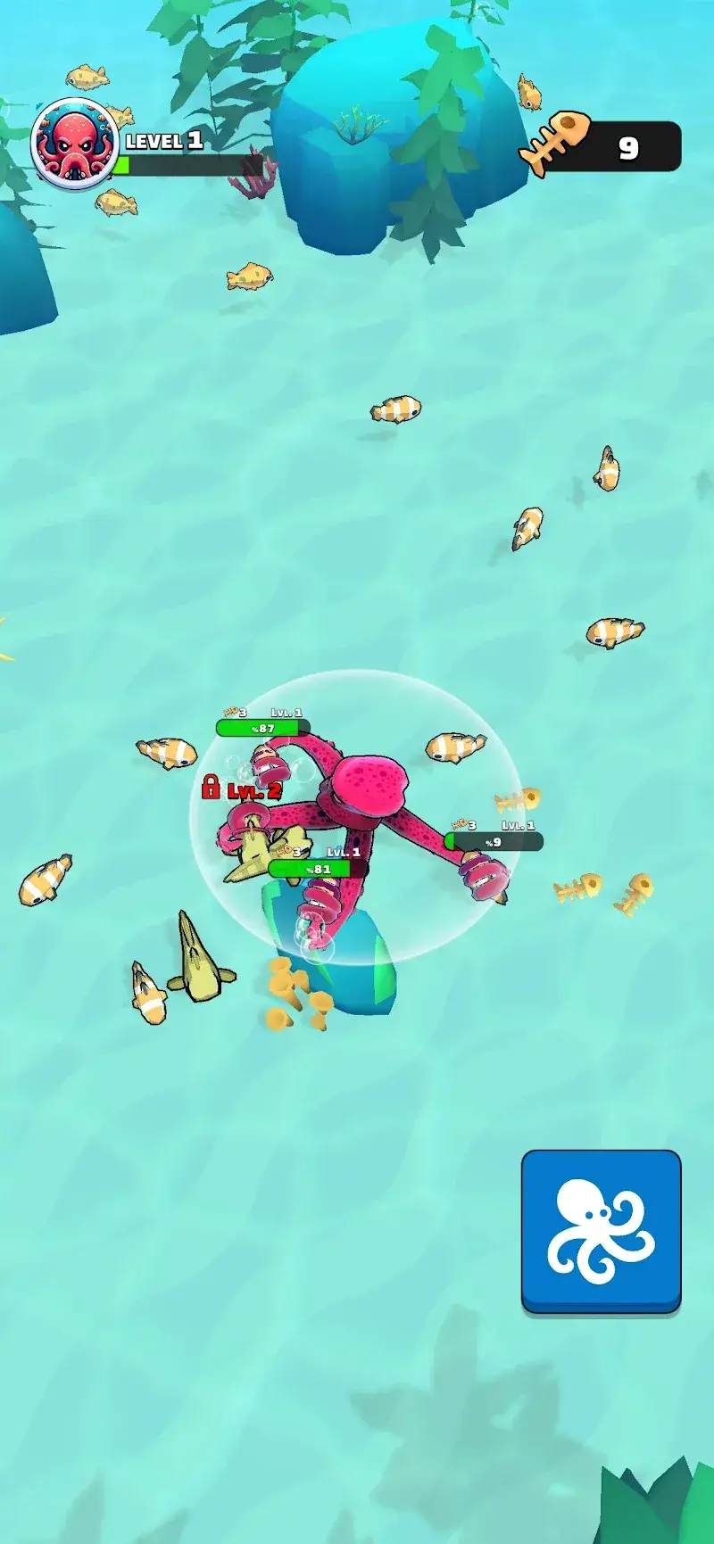 Ảnh chụp màn hình Octopus Feast 1