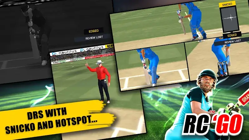 Screenshot 2 del gameplay di Real Cricket™ GO