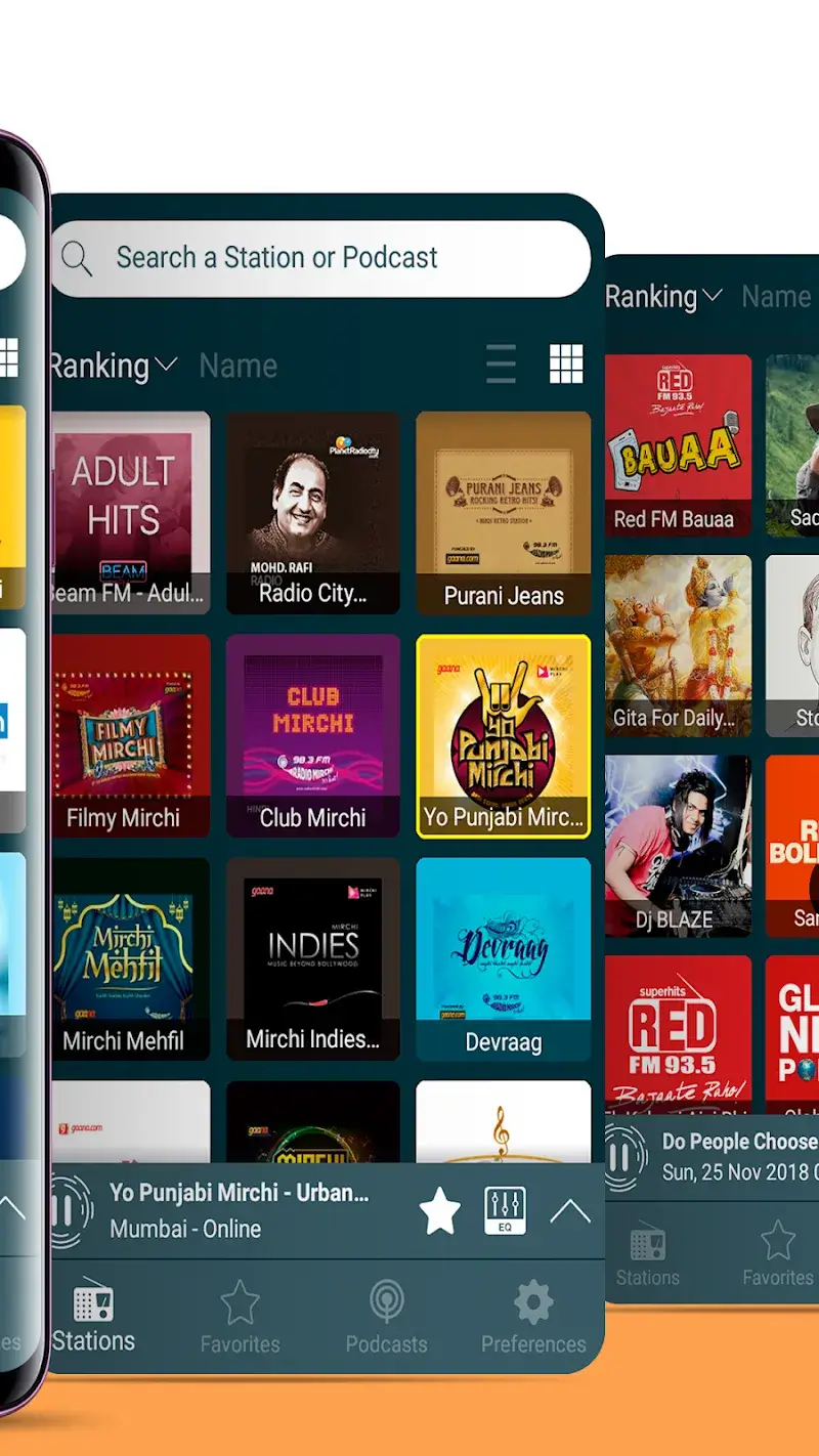 Captura de pantalla 3 de FM Radio India all stations
