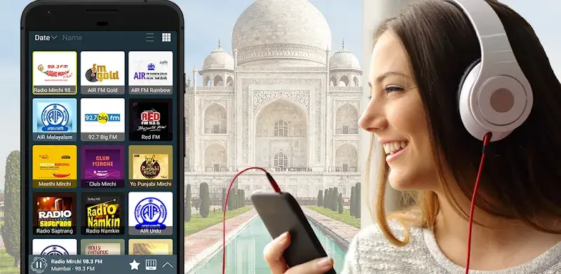 Captura de pantalla 5 de FM Radio India all stations