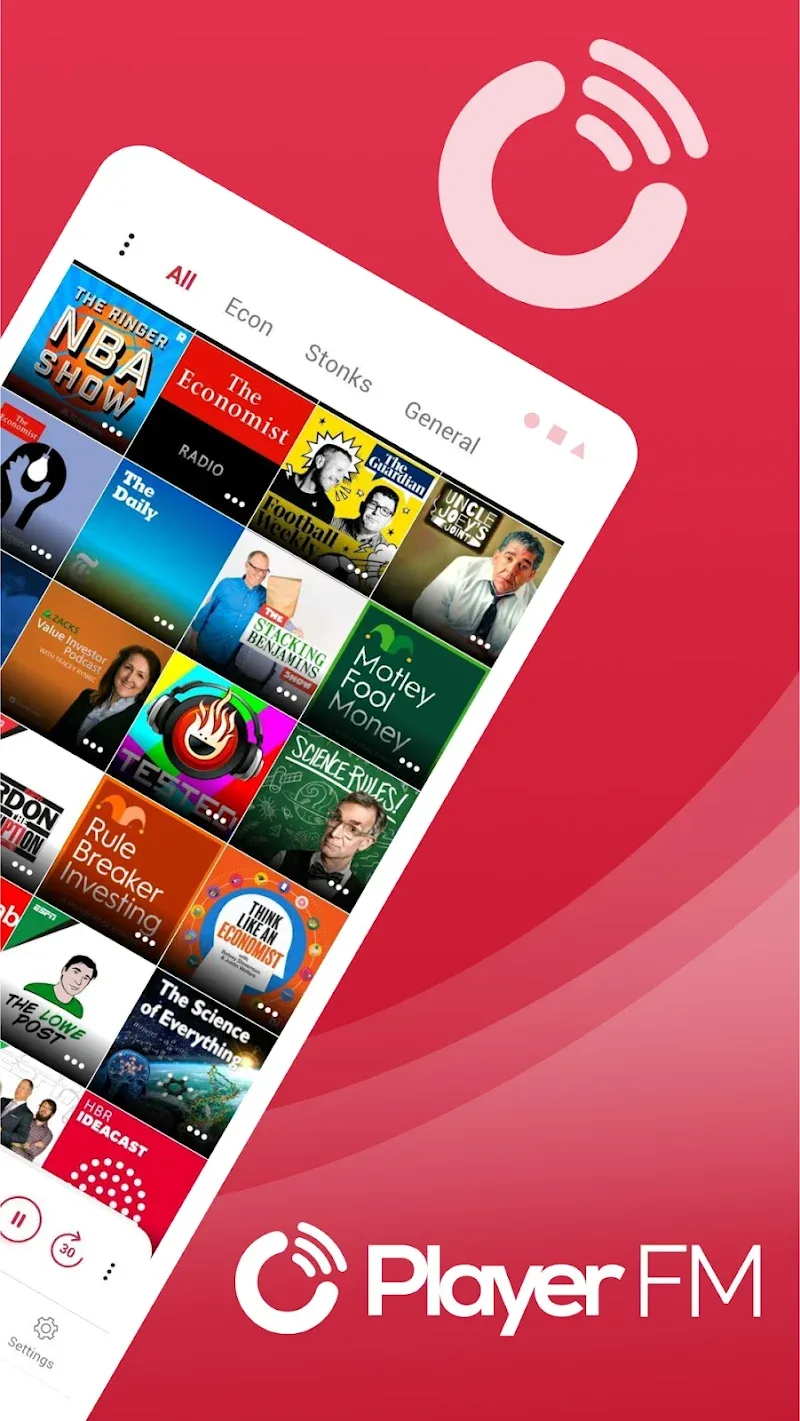 Captura de pantalla 2 de Player FM