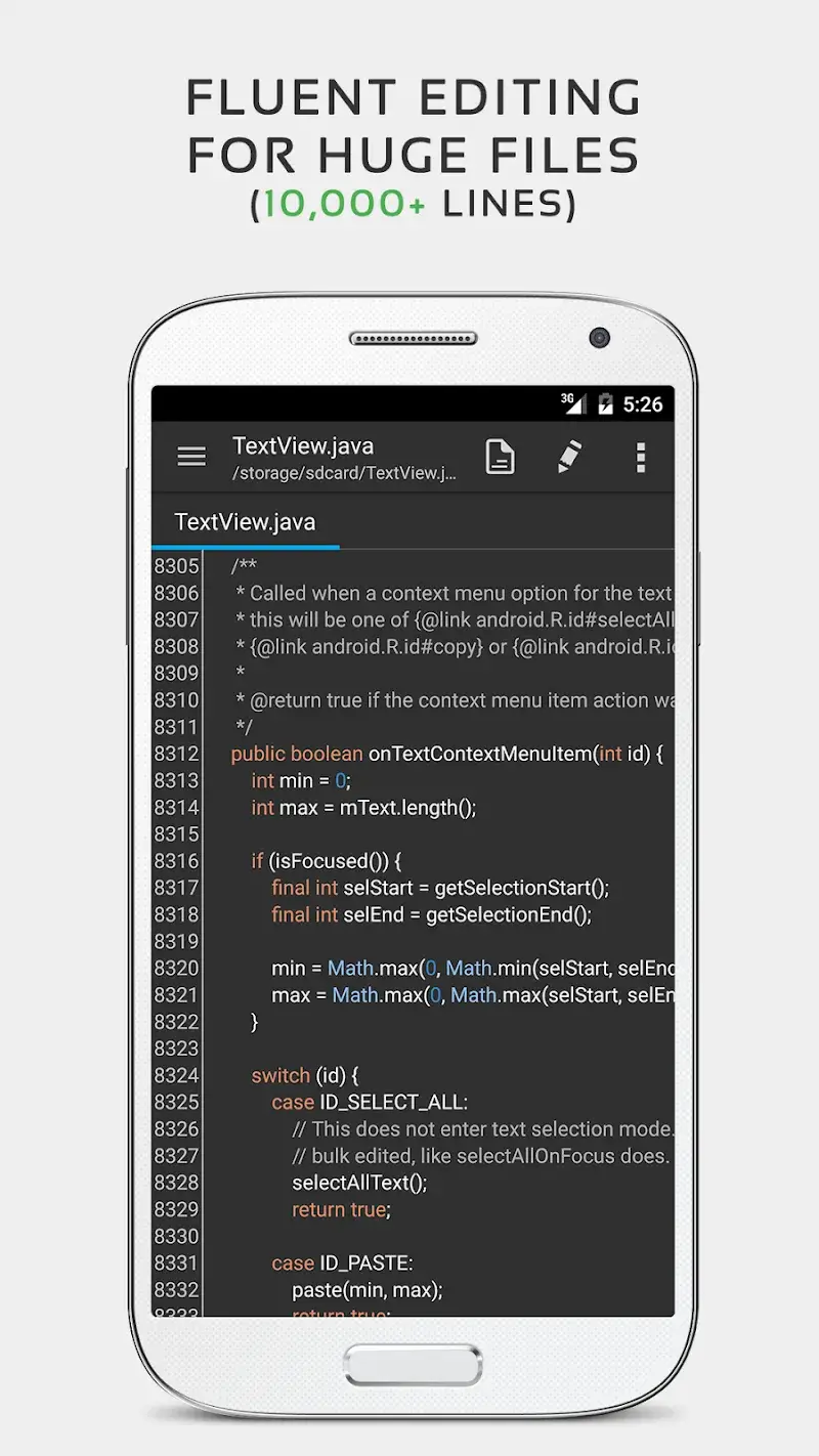 QuickEdit Text Editor Pro v1.12.12 APK – Screenshot 2