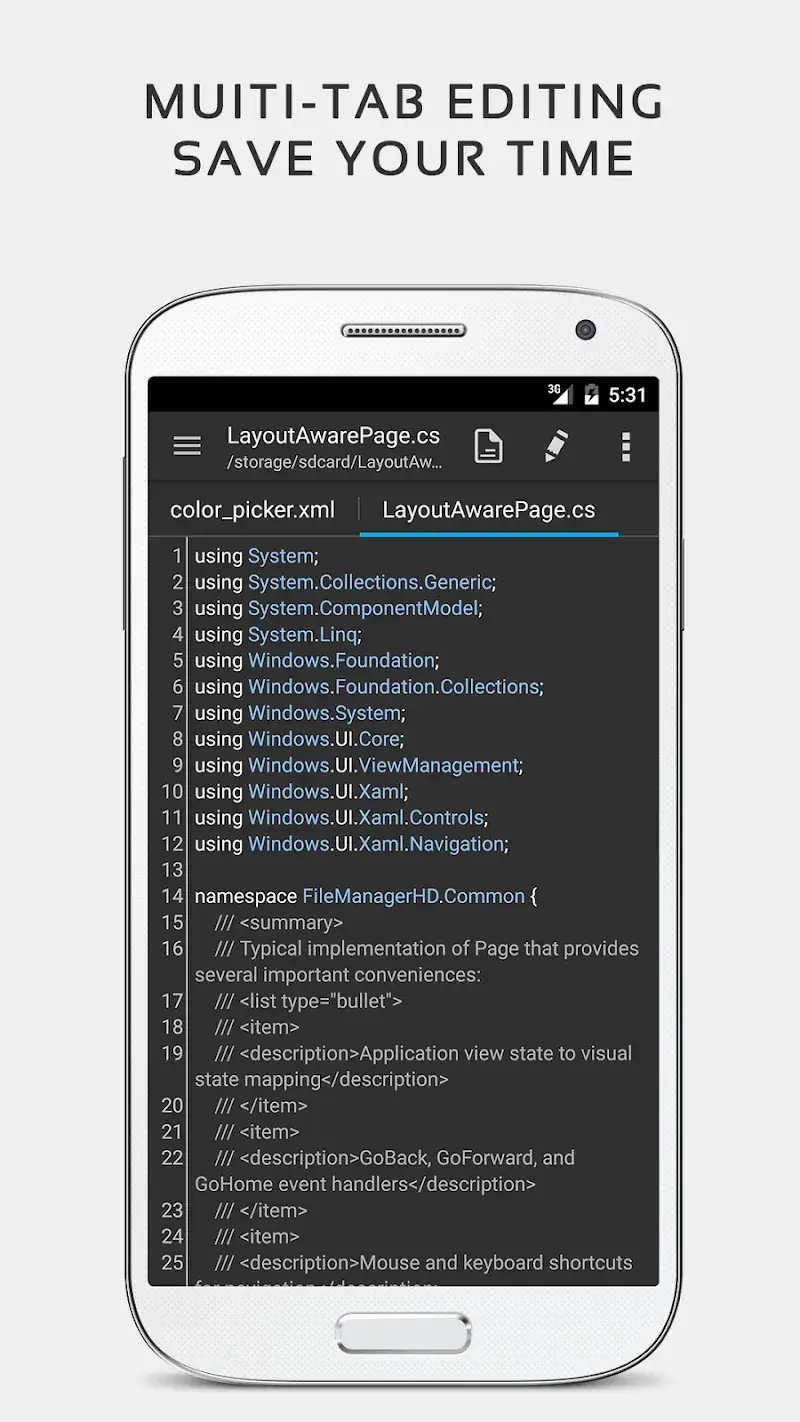 QuickEdit Text Editor Pro v1.12.12 APK – Screenshot 4