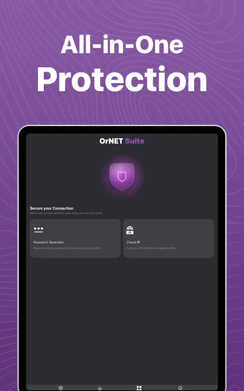 Captura de tela 6 do OrNET VPN