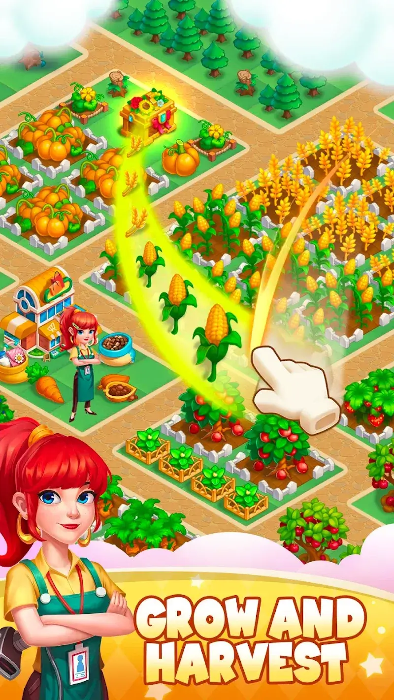 Ảnh chụp màn hình Merge Farmtown 2
