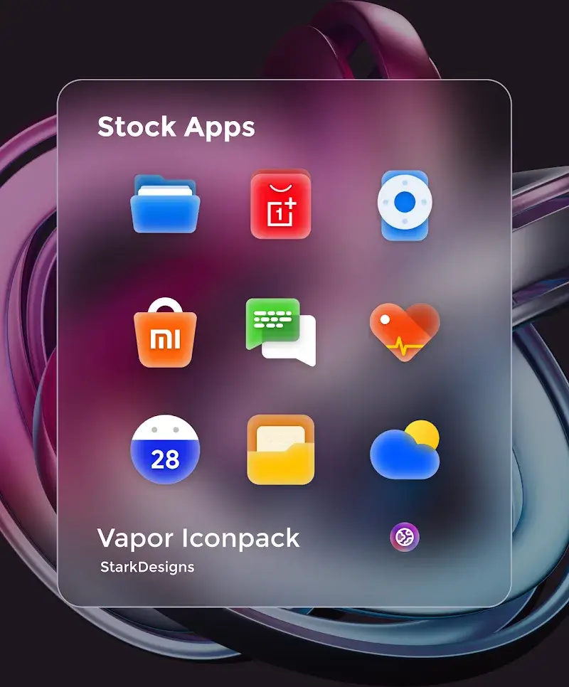 Vapor IconPack – Modern Icons 스크린샷 3