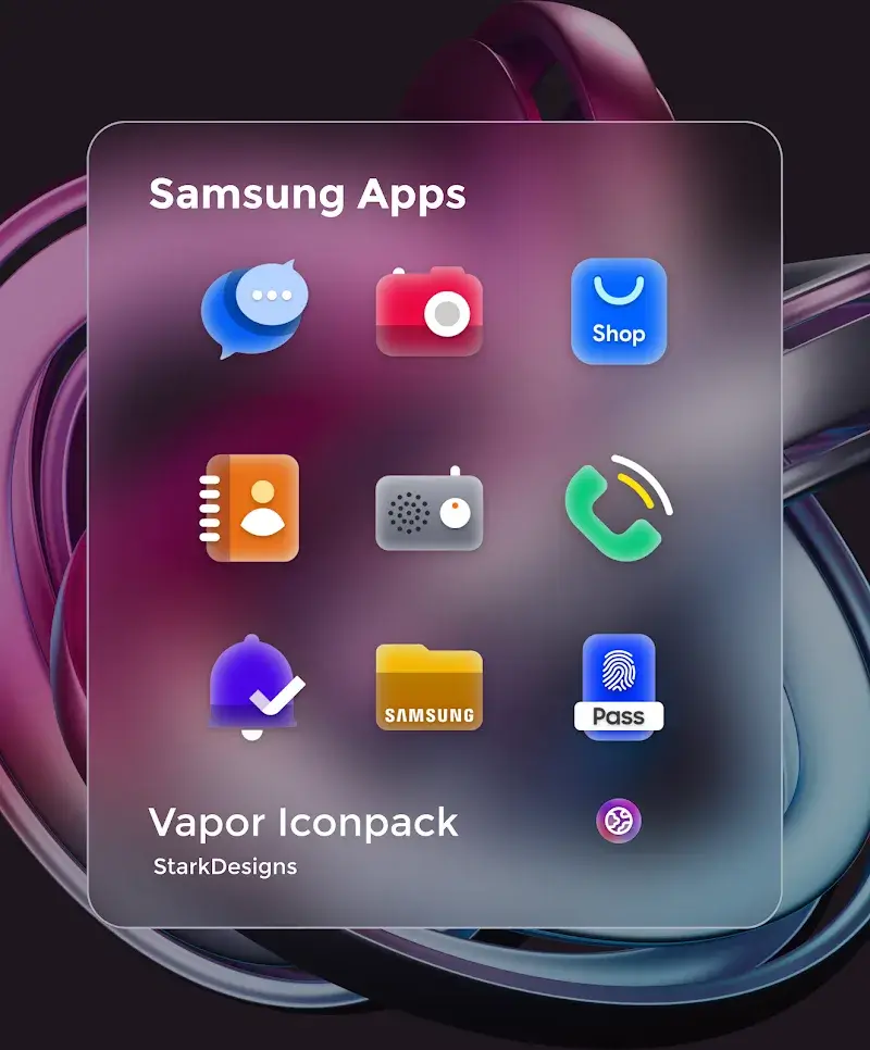 Vapor IconPack – Modern Icons 스크린샷 4