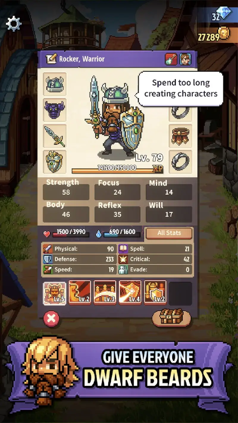 Knights of Pen and Paper 3 screenshot 3