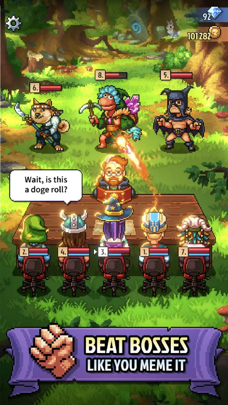 Knights of Pen and Paper 3 screenshot 1