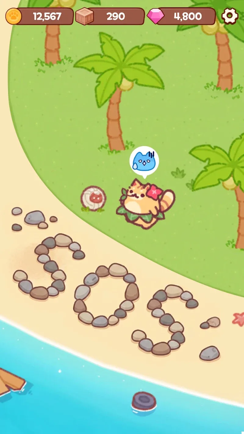 Cat Island captura de pantalla 1