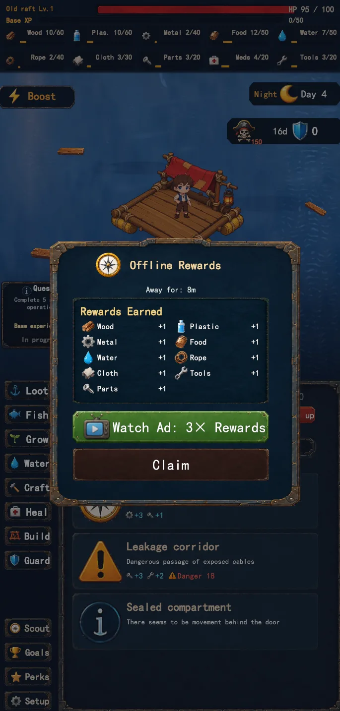 Raft Survival: Heaven Afloat screenshot de gameplay 2