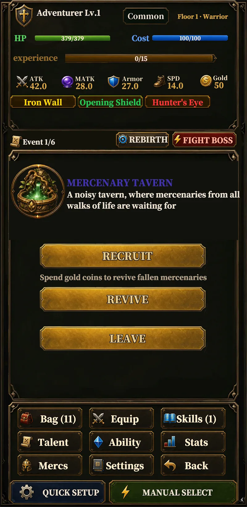Prévia da jogabilidade de Infinite Tower 3