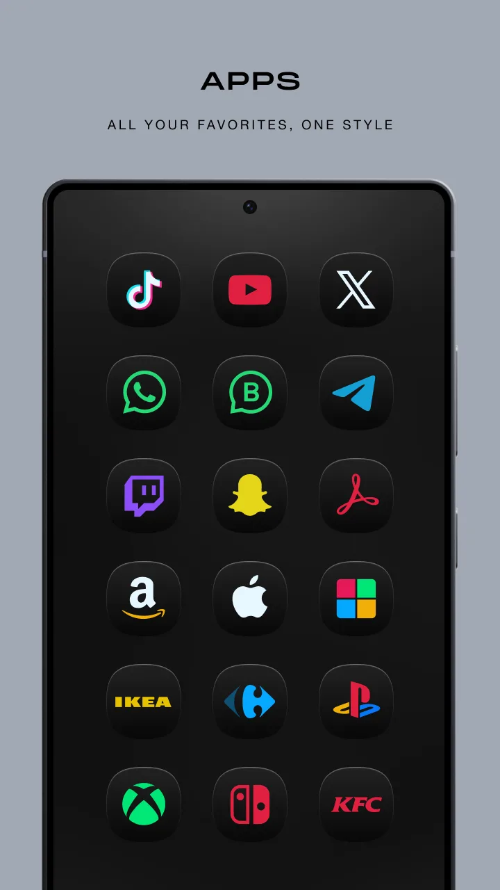 Captura de tela 5 do Darkify Color Icons