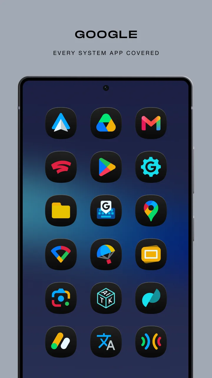 Captura de tela 4 do Darkify Color Icons