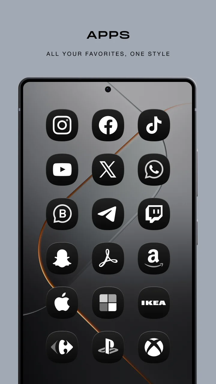 Capture d'écran Darkify Solid Icons 5