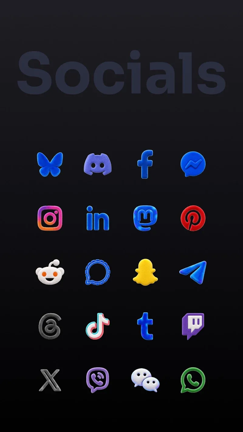 Capture d'écran Velura Icon Pack 3