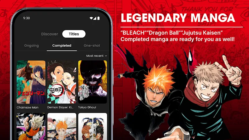 Tangkapan layar MANGA Plus 5