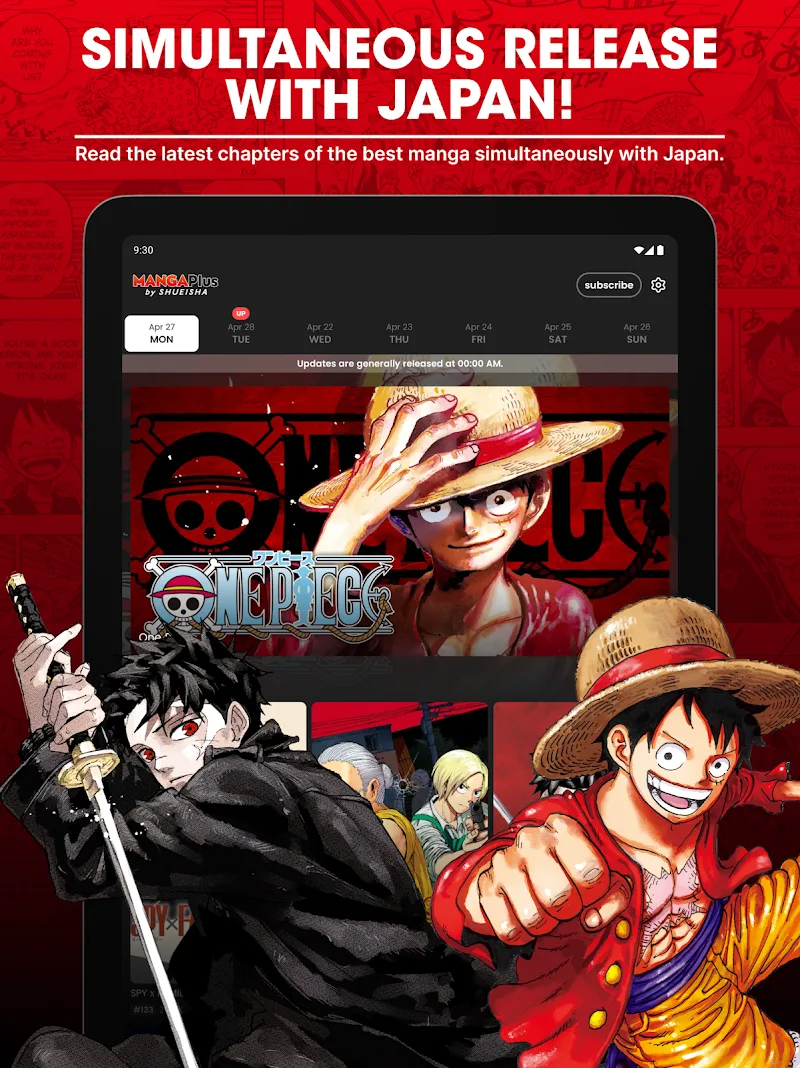 Tangkapan layar MANGA Plus 6