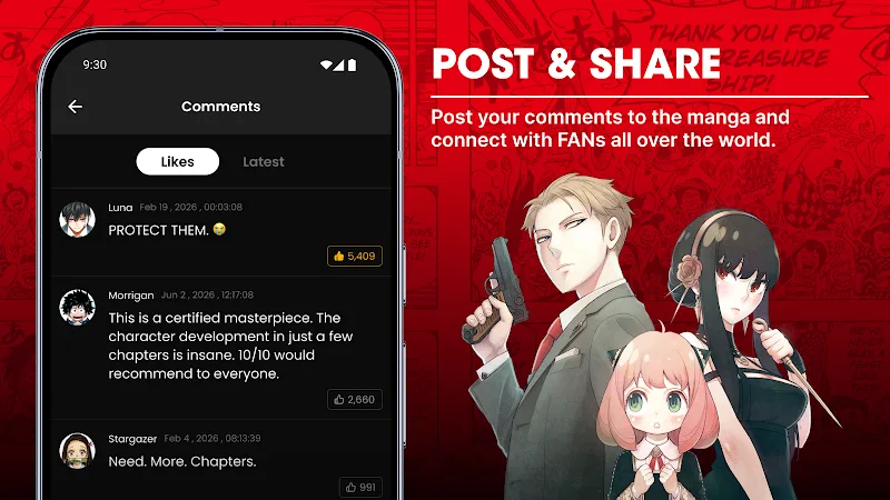Tangkapan layar MANGA Plus 4