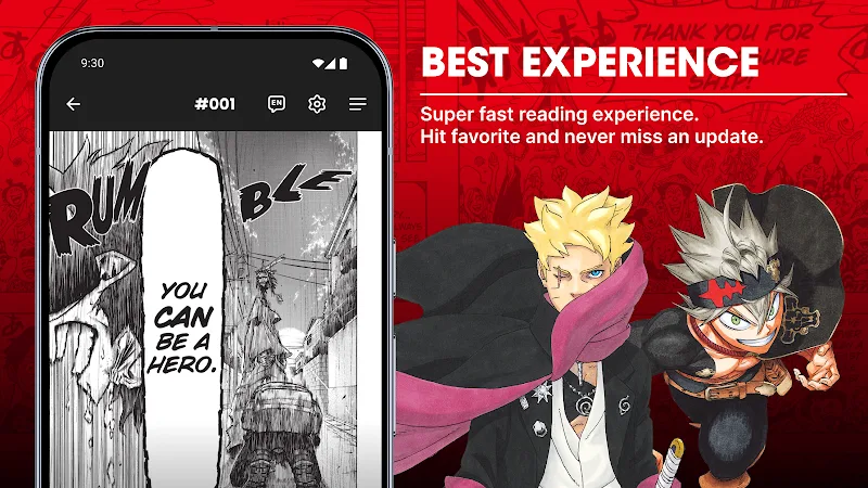 Tangkapan layar MANGA Plus 3