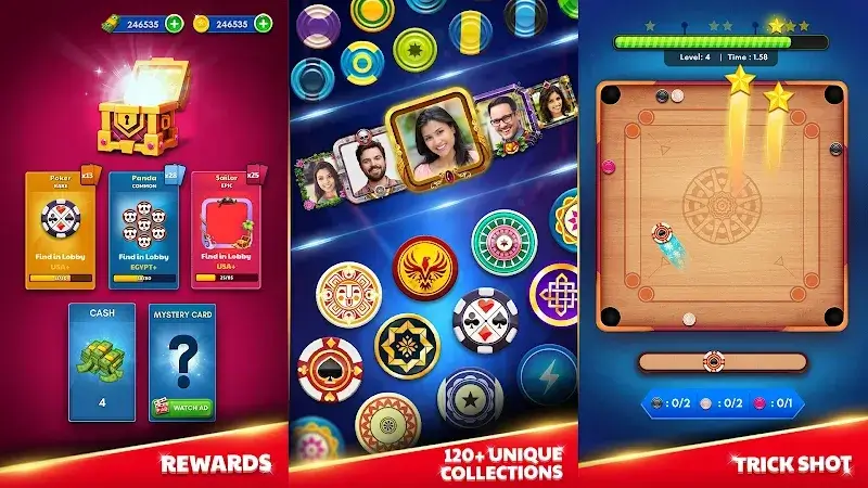 Carrom King screenshot 3