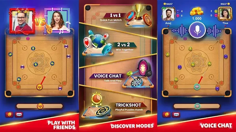 Carrom King screenshot 2