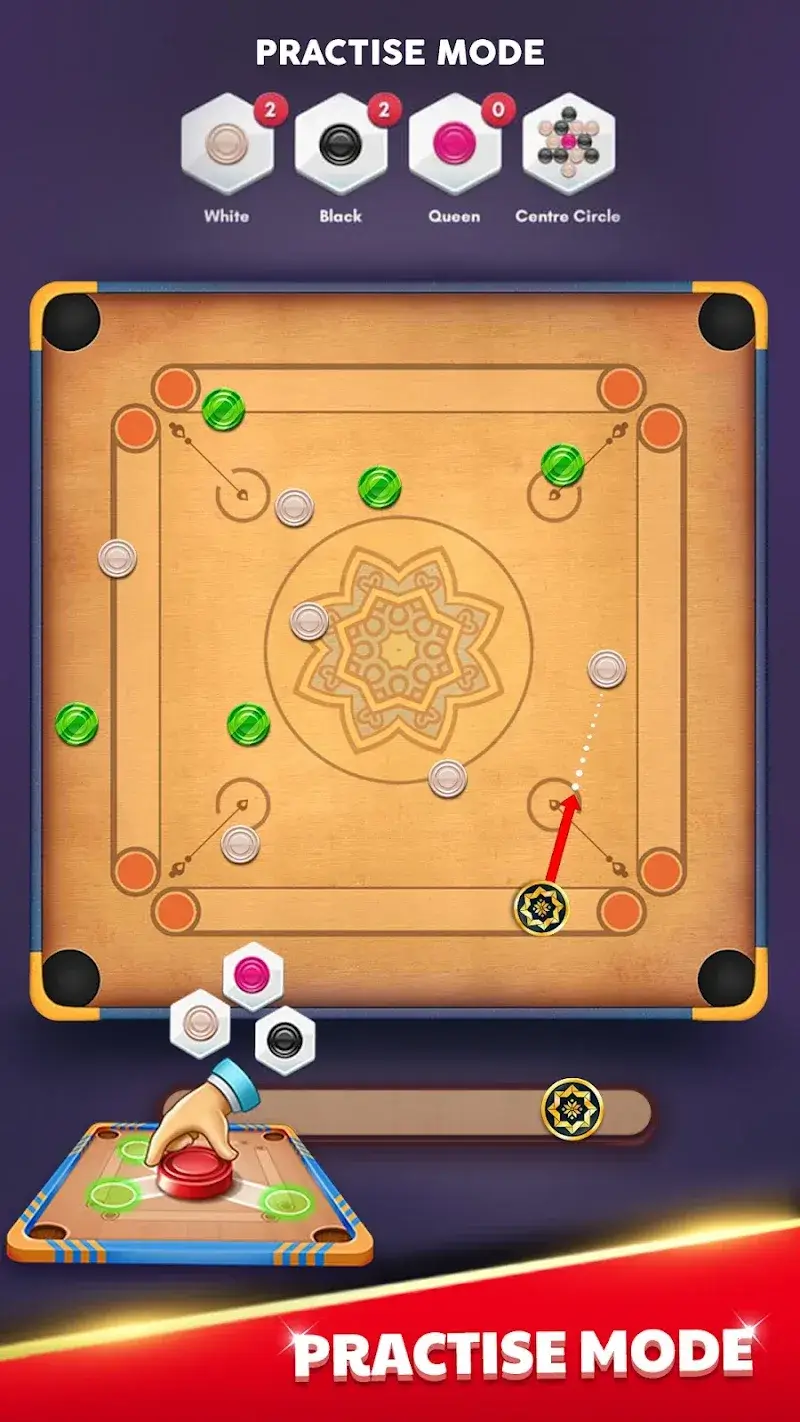 Carrom King screenshot 4