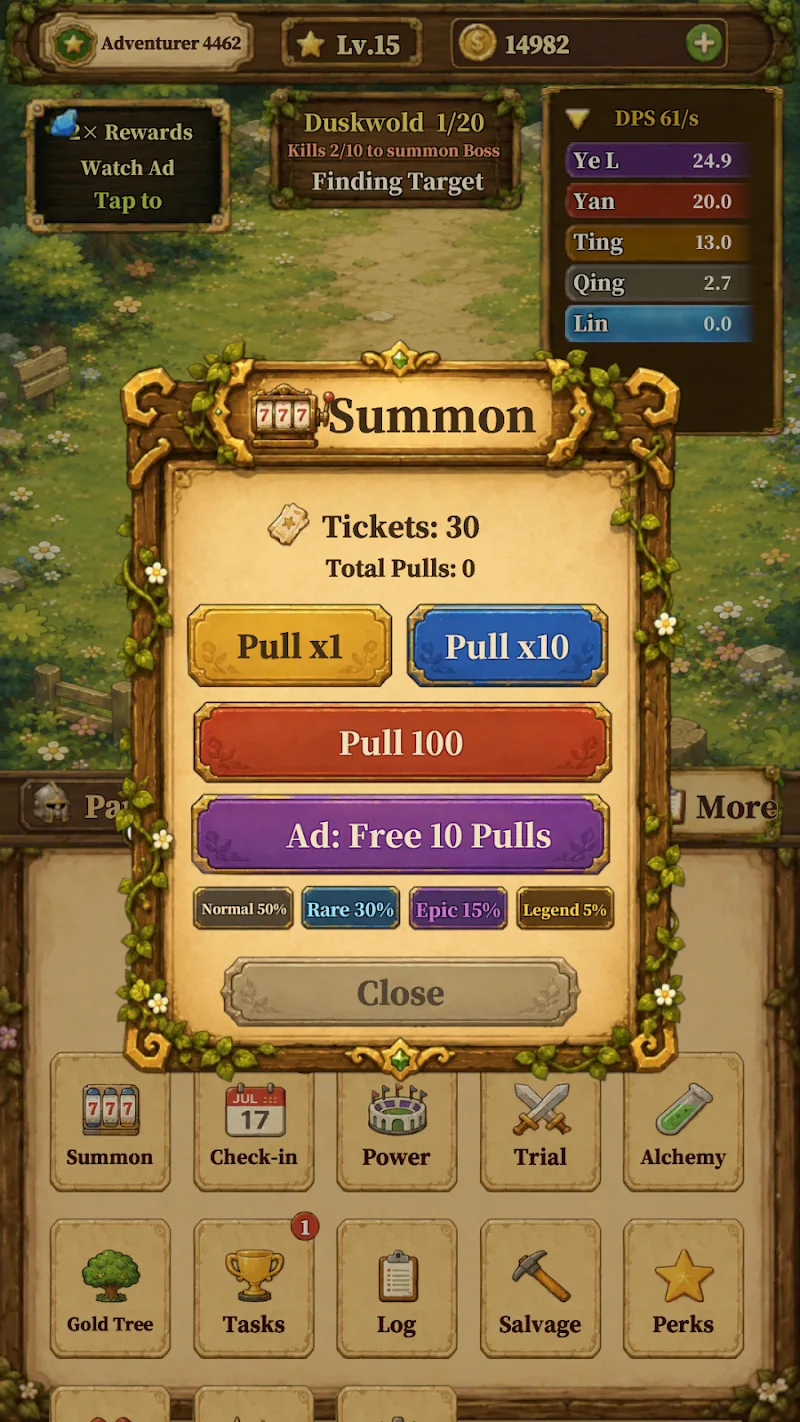 Elemental Summoner screenshot 1