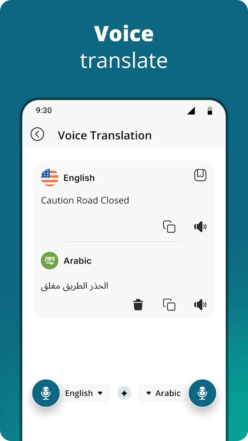 Captura de pantalla de Speak & Translate 3