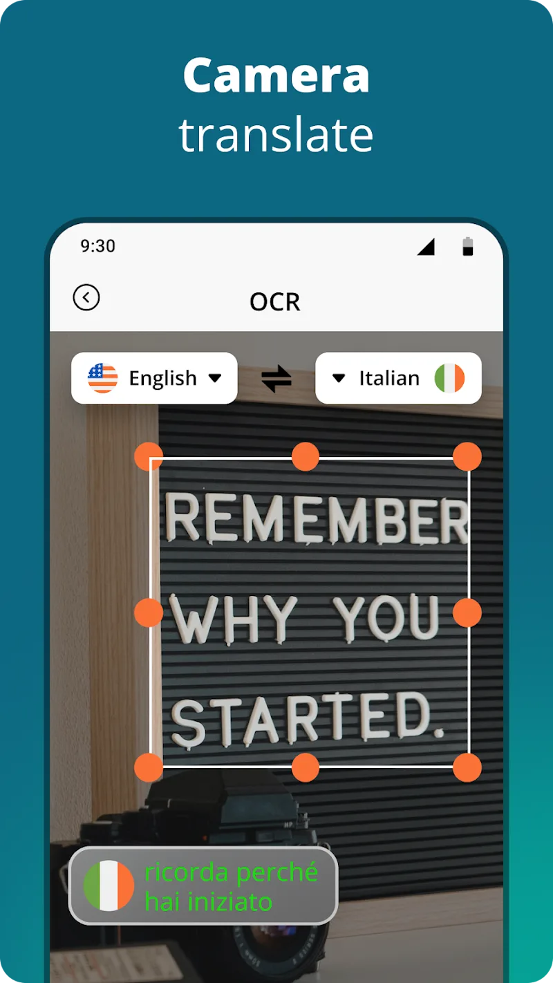 Captura de pantalla de Speak & Translate 4