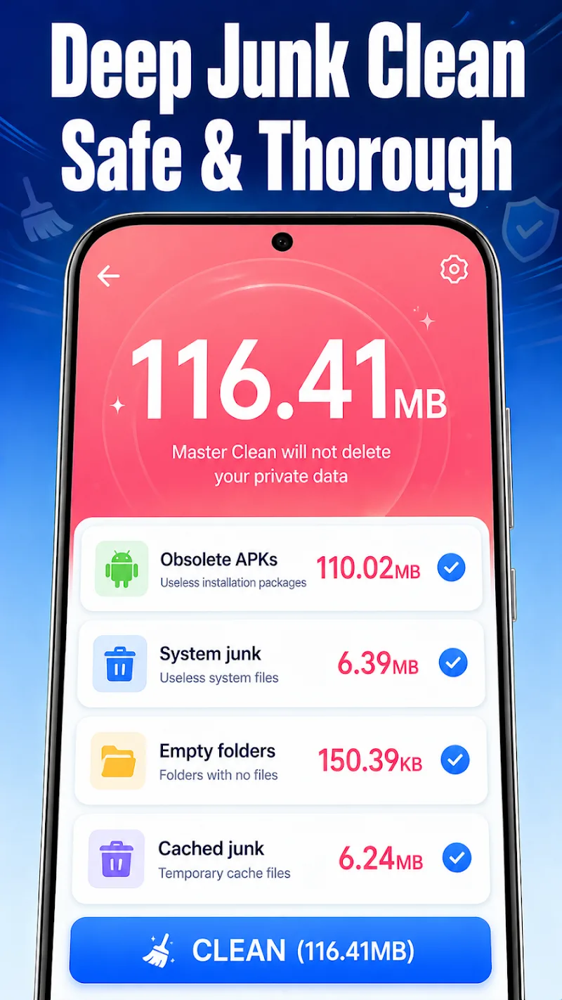 Capture d'écran de AI Cleanup Phone Cleaner 2