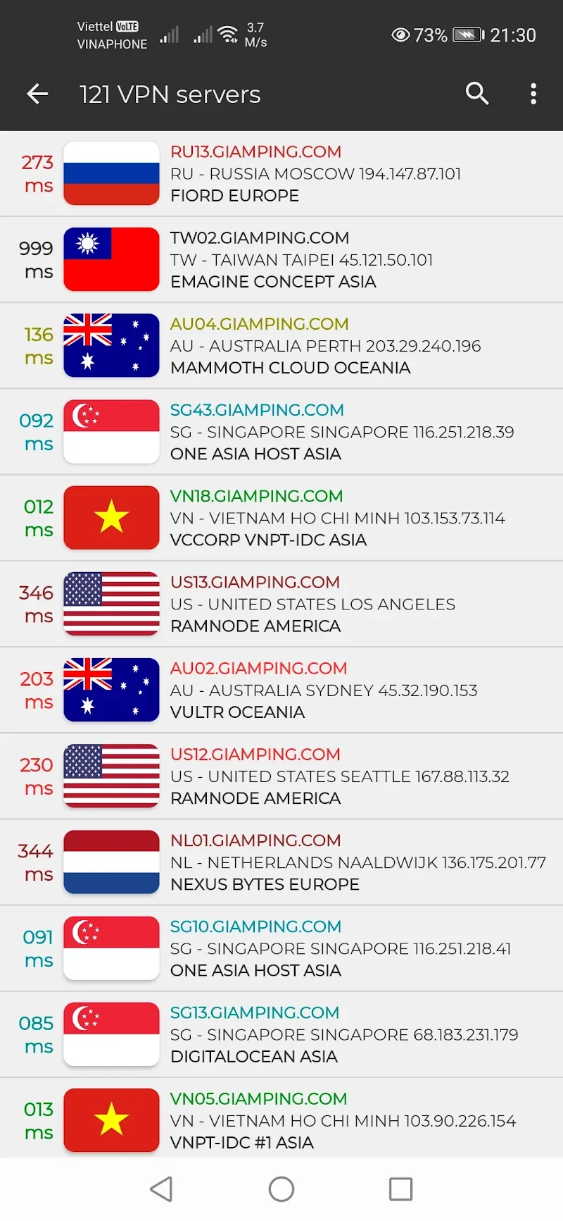 V2RayEx Screenshot 3