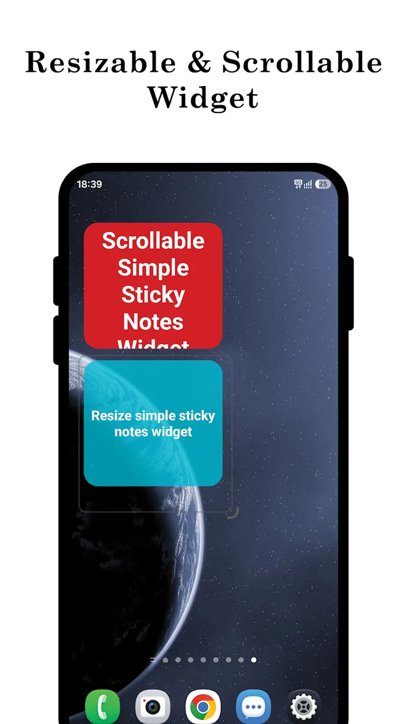 A Simple Sticky Note + Widget app preview 6