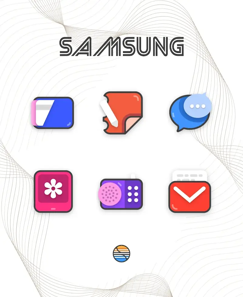 Screenshot 4 di Borderline Icon Pack