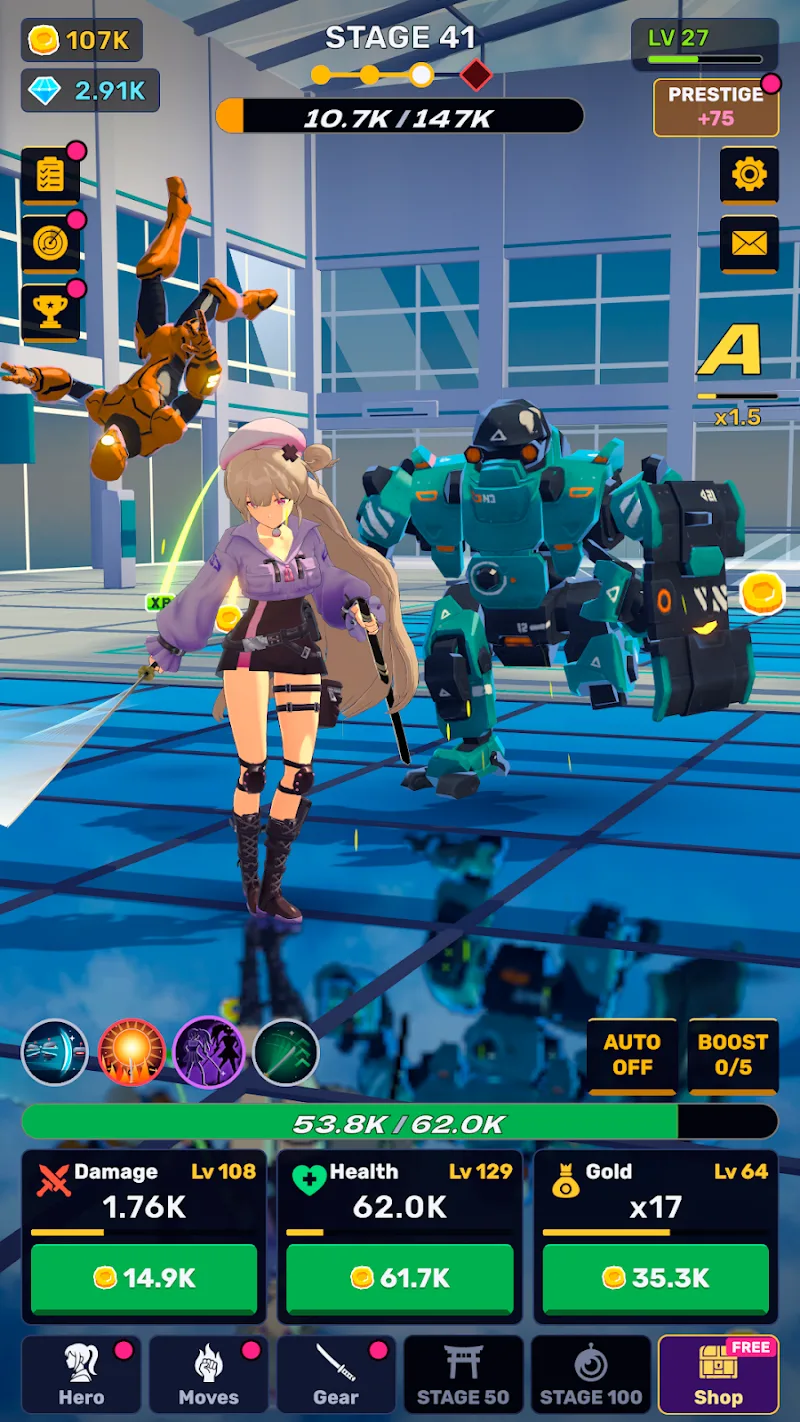 Blade Rush: Idle Sword Hero – Imagen 4