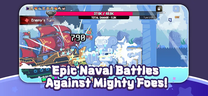 Tangkapan Layar Lucky Pirates 4