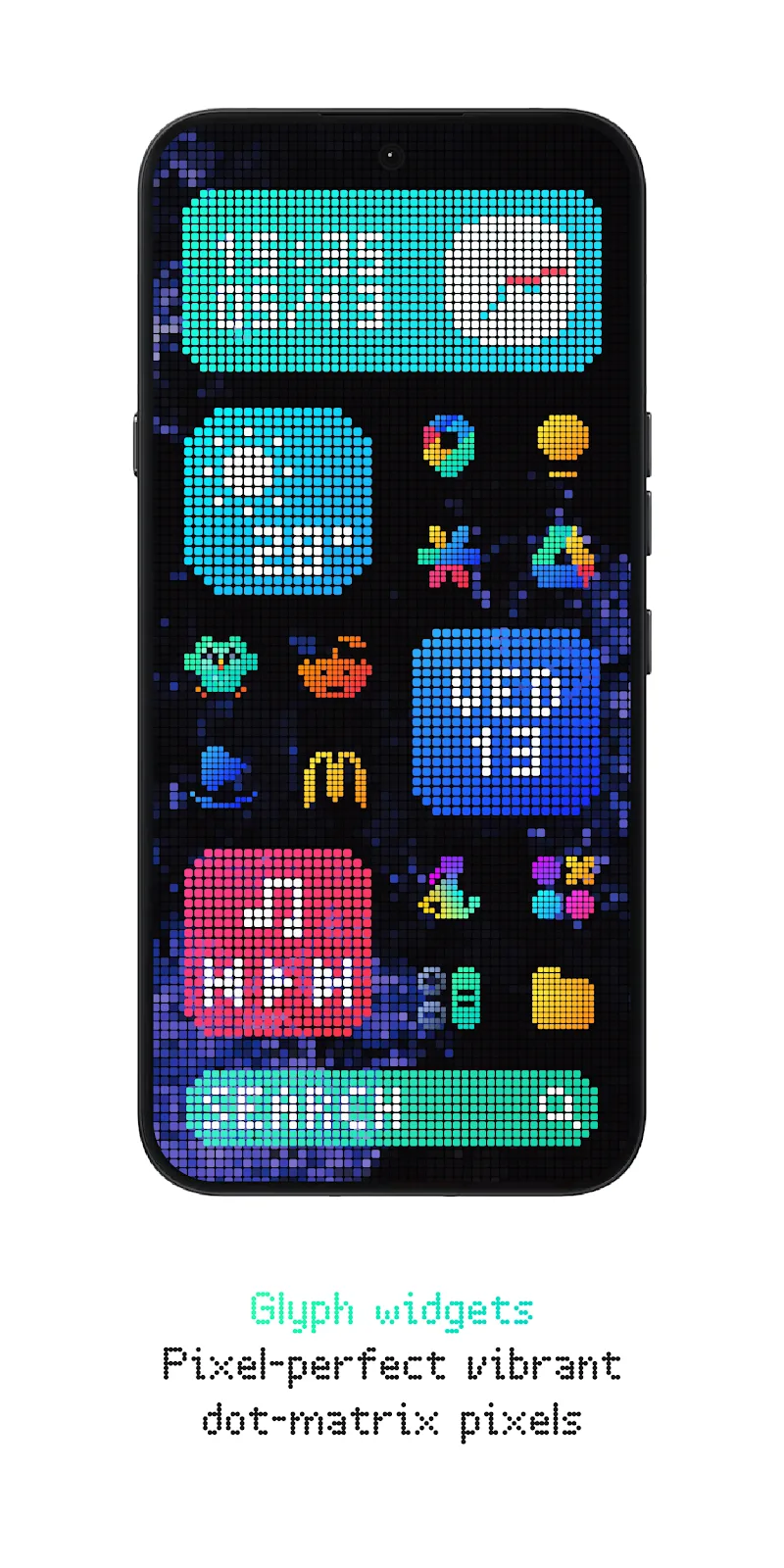 Screenshot Glyph Icons and Widgets 2