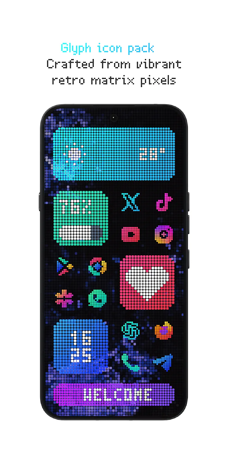 Screenshot Glyph Icons and Widgets 1