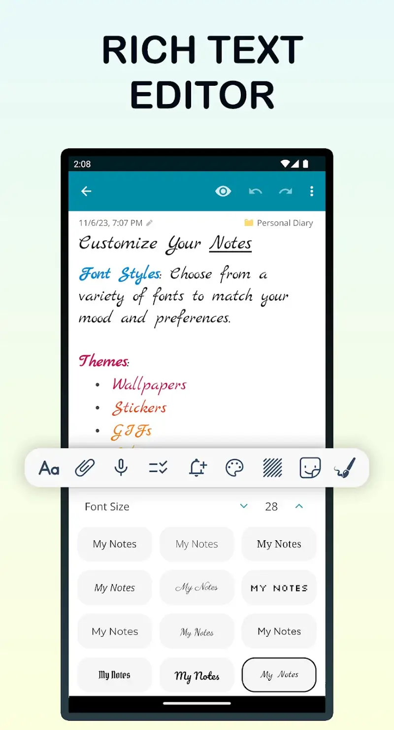 Teka Notes - Notepad Screenshot 6