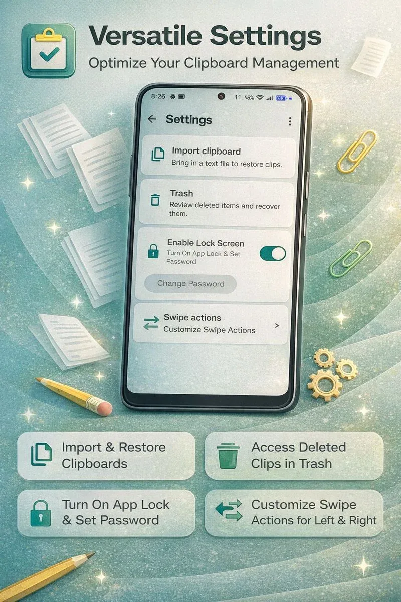 Capture d'écran 4 de Clipboard History
