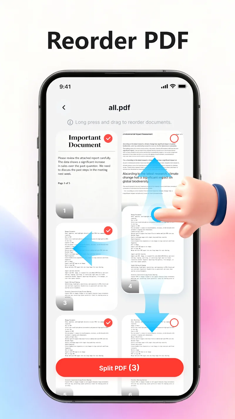 Screenshot MobilePDF Editor 6
