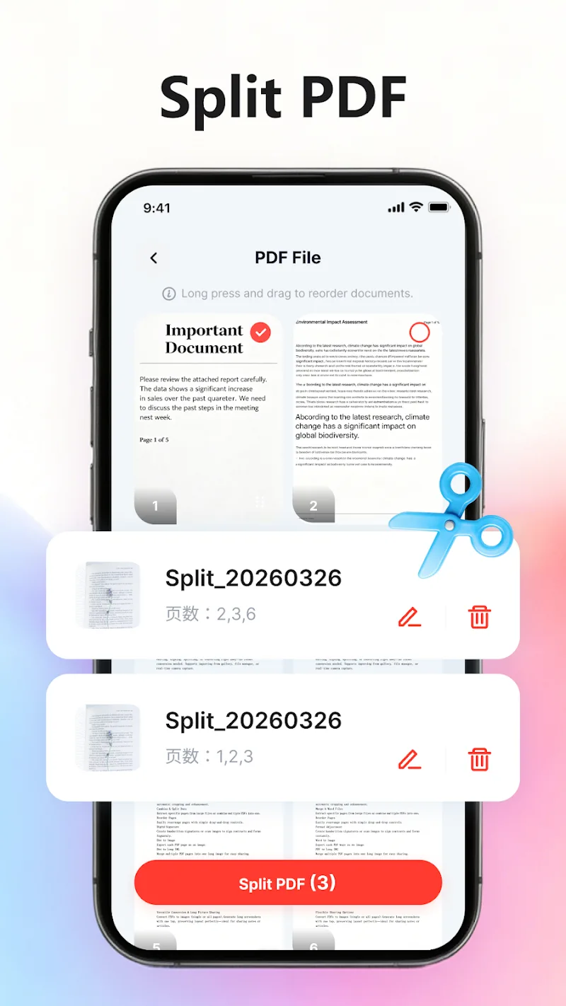 Screenshot MobilePDF Editor 5
