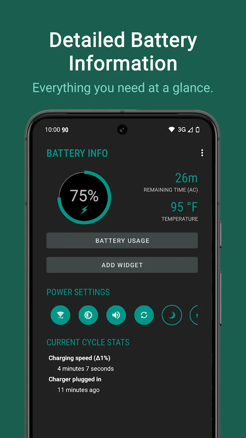 Battery Widget Reborn screenshot 3