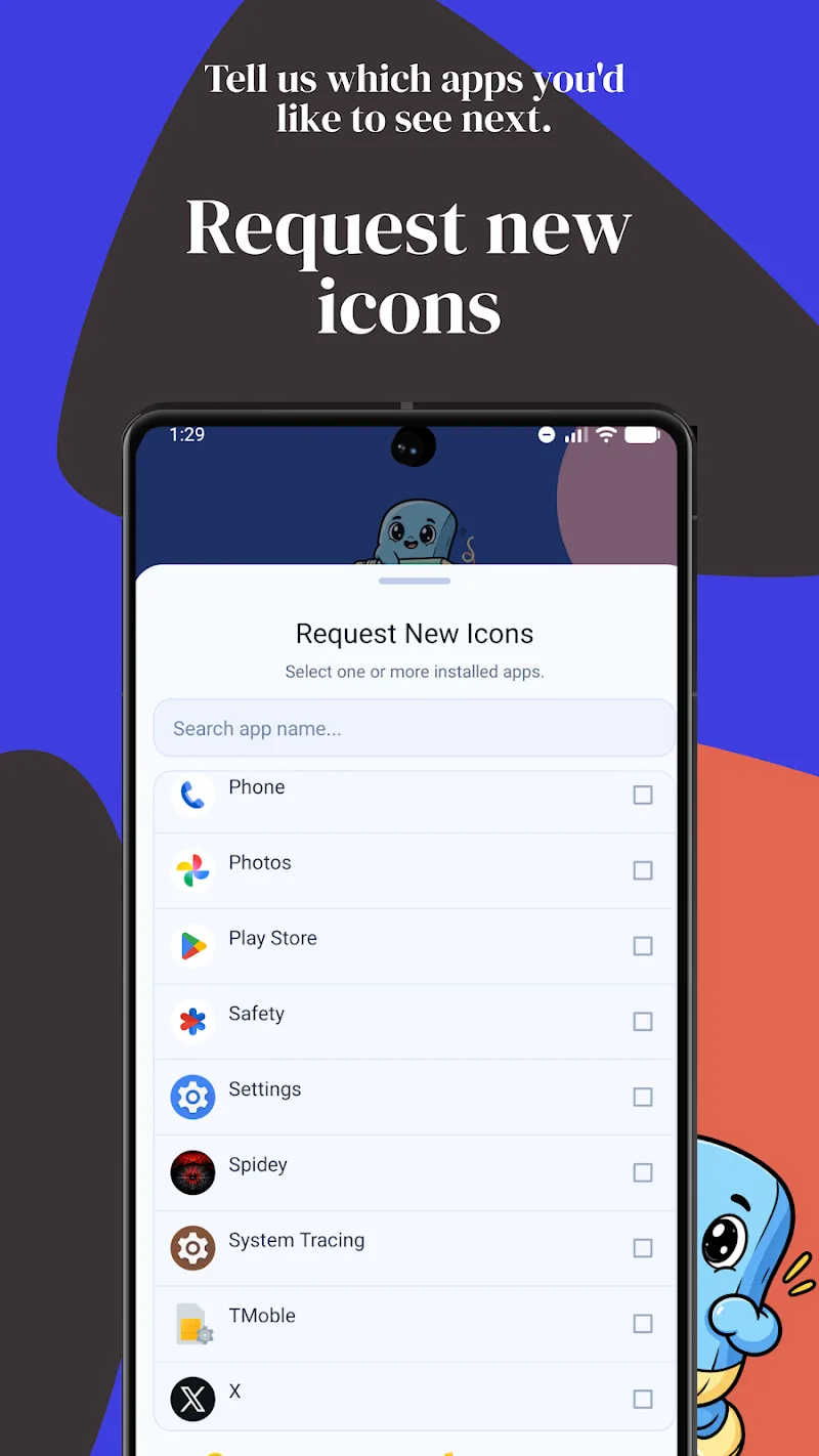 Captura de tela de prévia 4 de Doodle - Cartoon Icon Pack