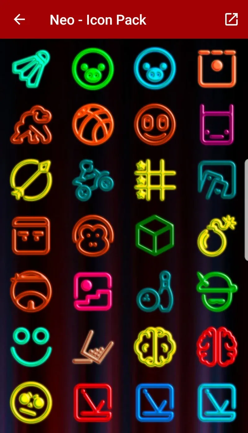 Captura de pantalla 6 de Neo - Icon Pack