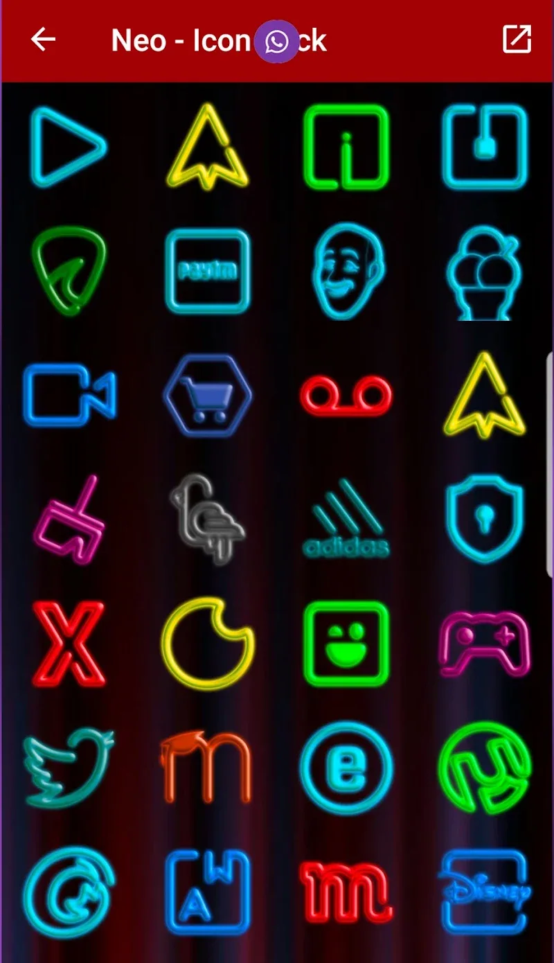 Captura de pantalla 5 de Neo - Icon Pack