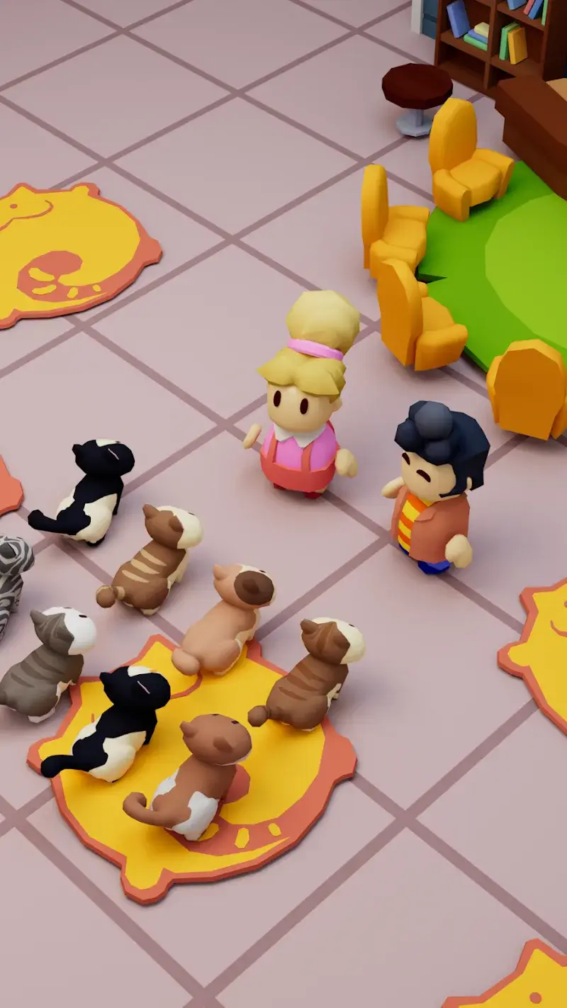 ตัวอย่างเกมเพลย์ Idle Pet Shelter 4