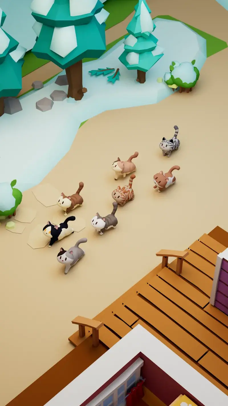 ตัวอย่างเกมเพลย์ Idle Pet Shelter 3
