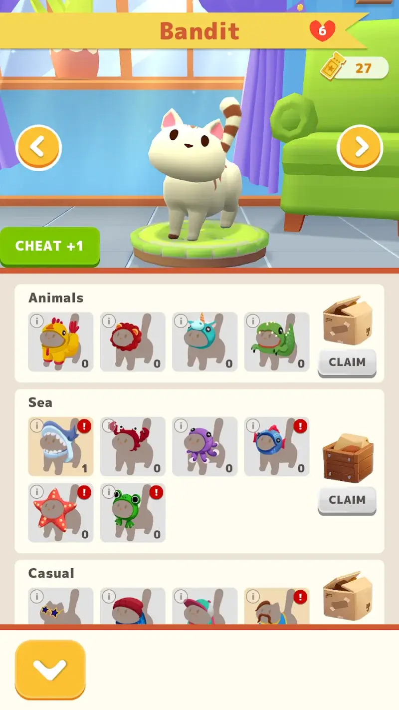 ตัวอย่างเกมเพลย์ Idle Pet Shelter 6
