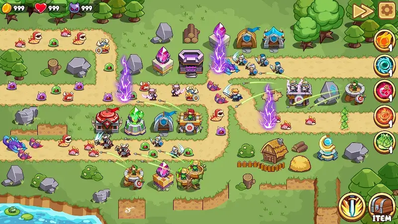 Tangkapan layar Epic King Heroes 1
